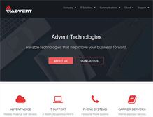 Tablet Screenshot of adventtechnologies.net